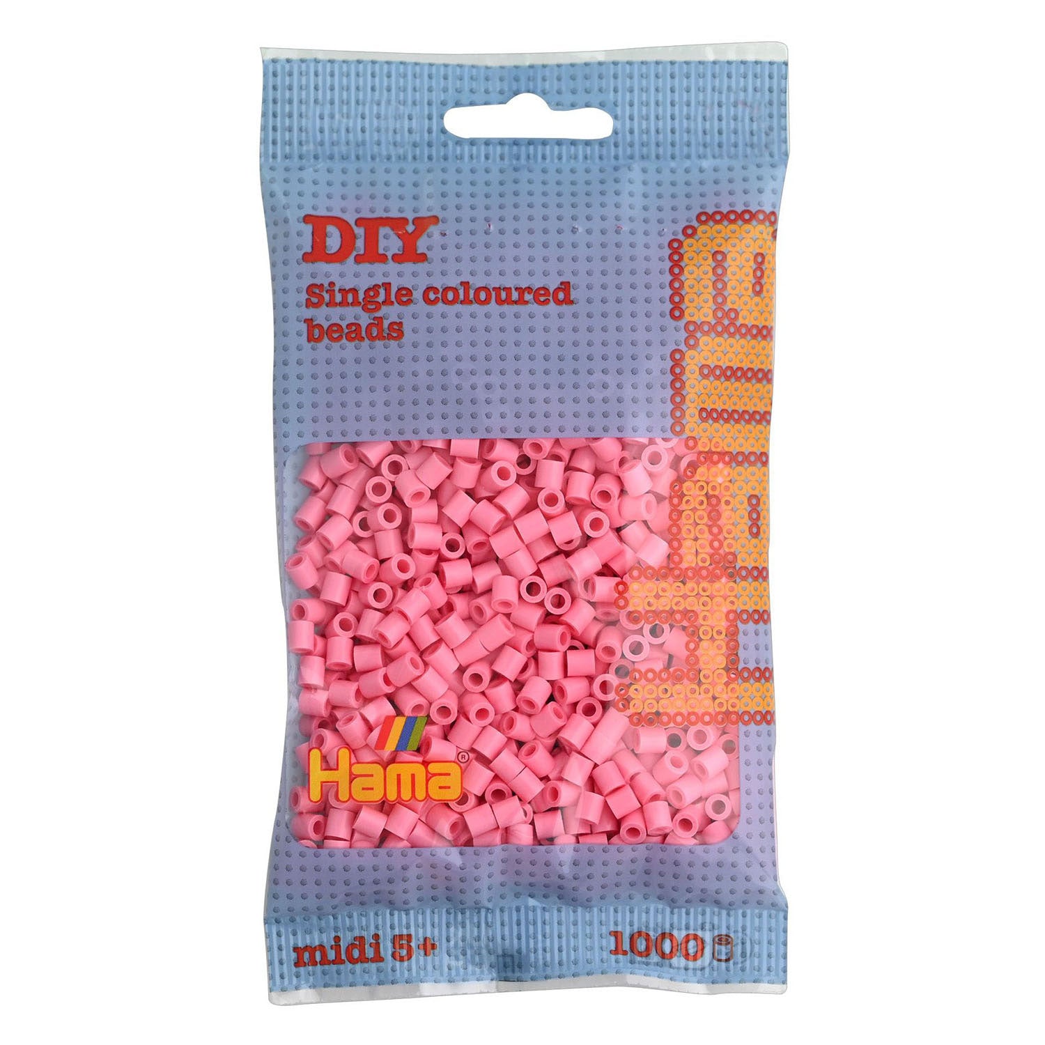 Hama strijkkralen 1000 stuks roze