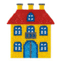 Hama midi strijkkralenbordje - huis