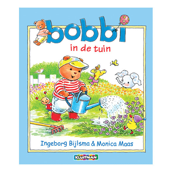 Kluitman bobbi in de tuin