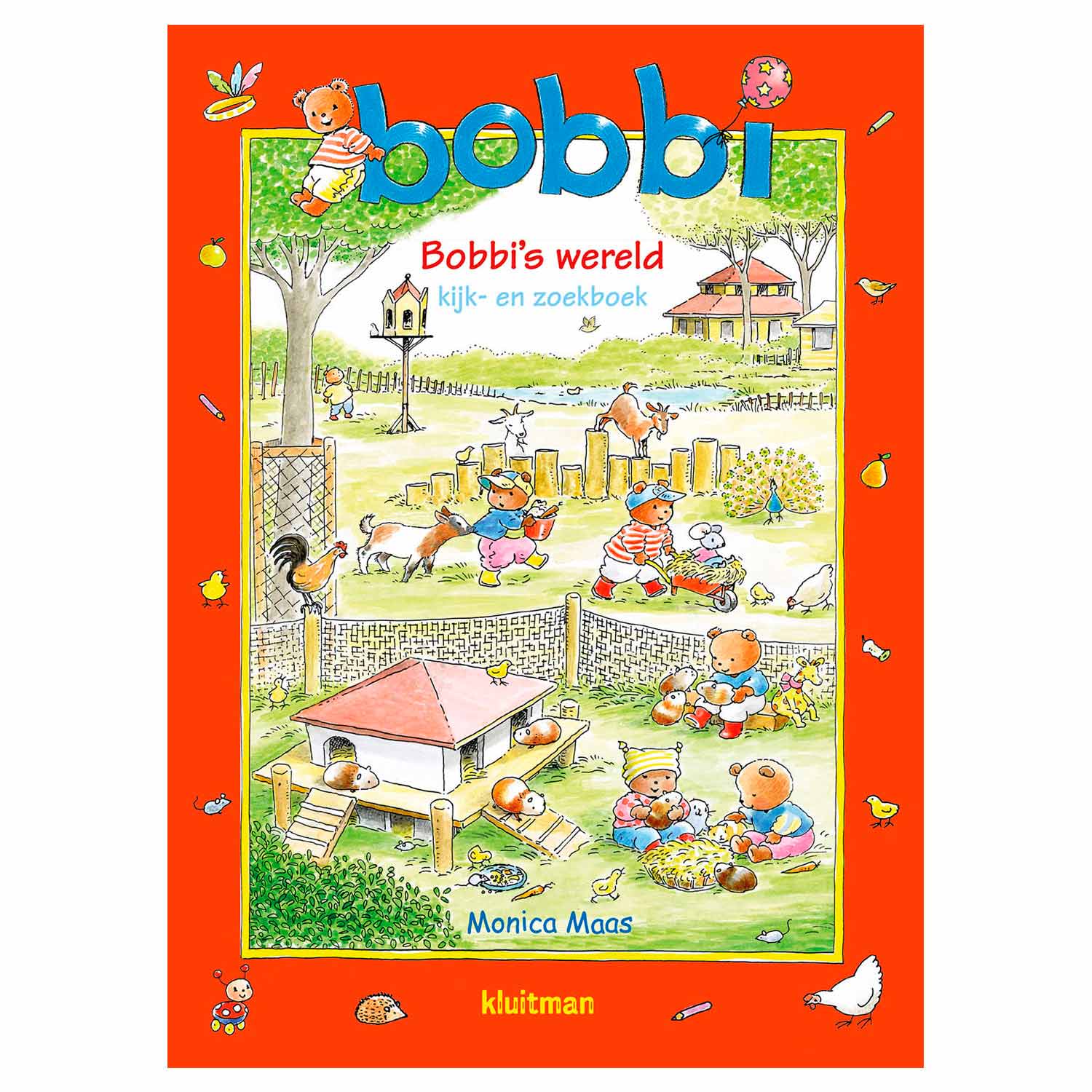 Kluitman bobbi's wereld. kijk- en zoekboek
