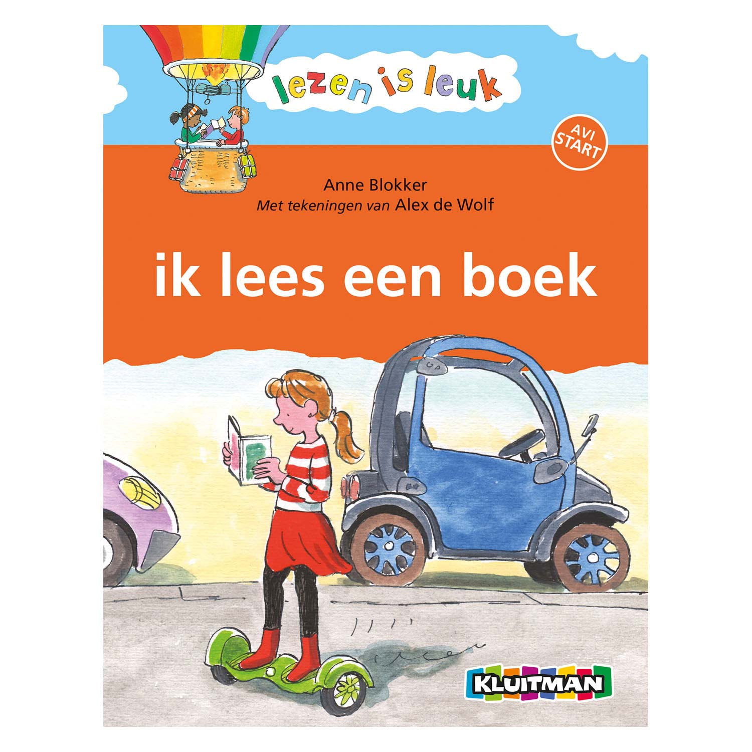 Kluitman ik lees een boek (avi start)