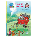 Kluitman vuur in het bos