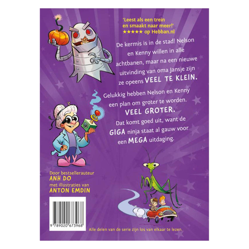 Uitgeverij kluitman ninja kid 6 - de giga ninja