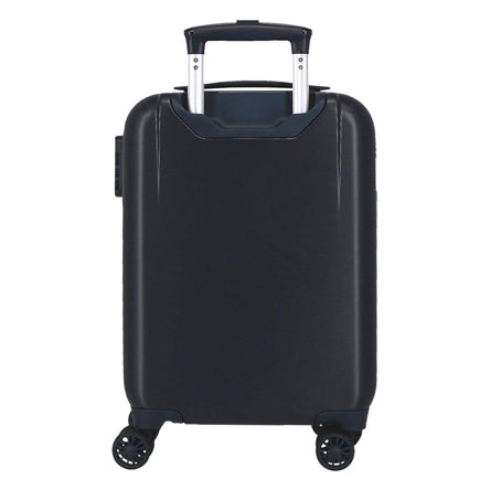 Trolleykoffer happy stitch wit, 50cm