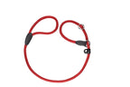 Hunter retrieverlijn met stop freestyle rood