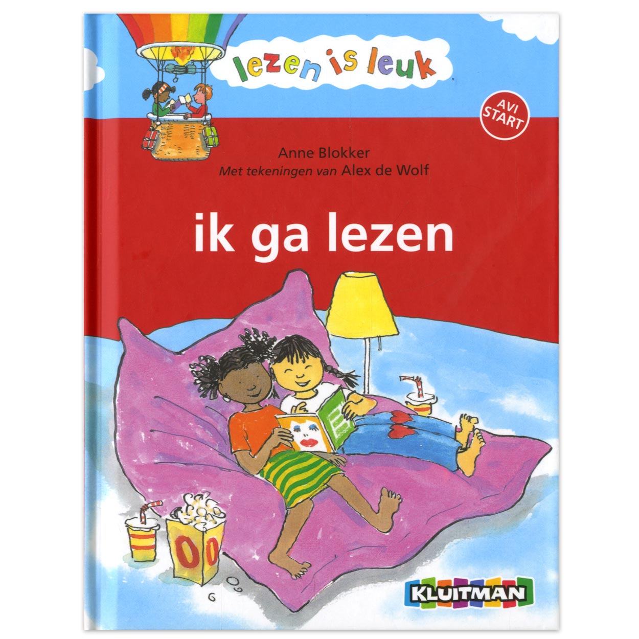 Kluitman lezen is leuk - ik ga lezen avi-start