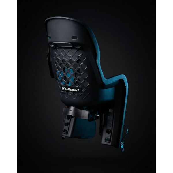 Polisport Plasticos S.A. Polisport achterzitje joy black serie cfs drager zwart
