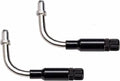 Elvedes Verstelbare V-brake bochtjes 90°Elvedes RVS kort model (2 stuks)