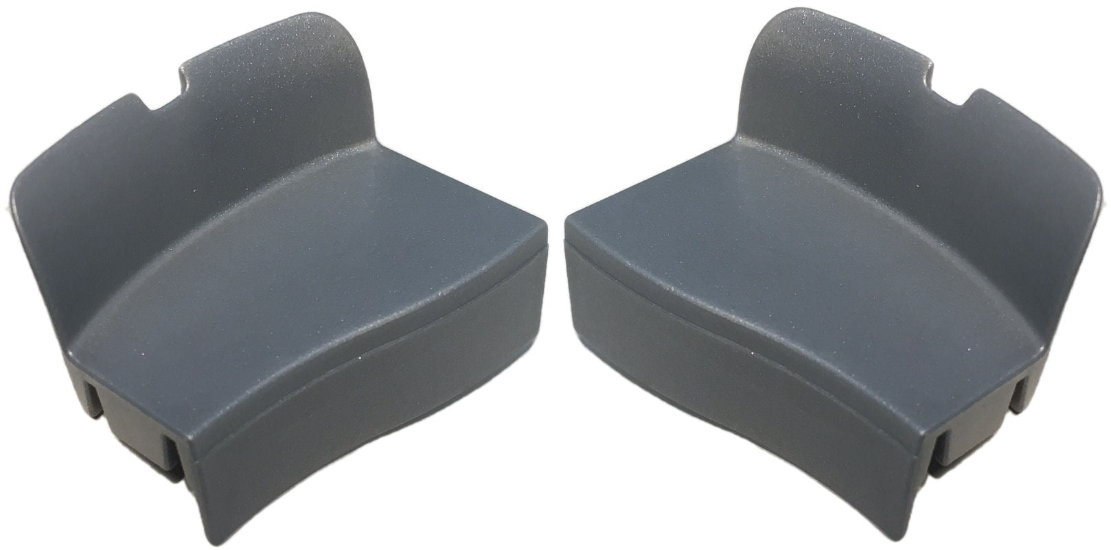 Axa afdekkapjes defender - zilver (set)