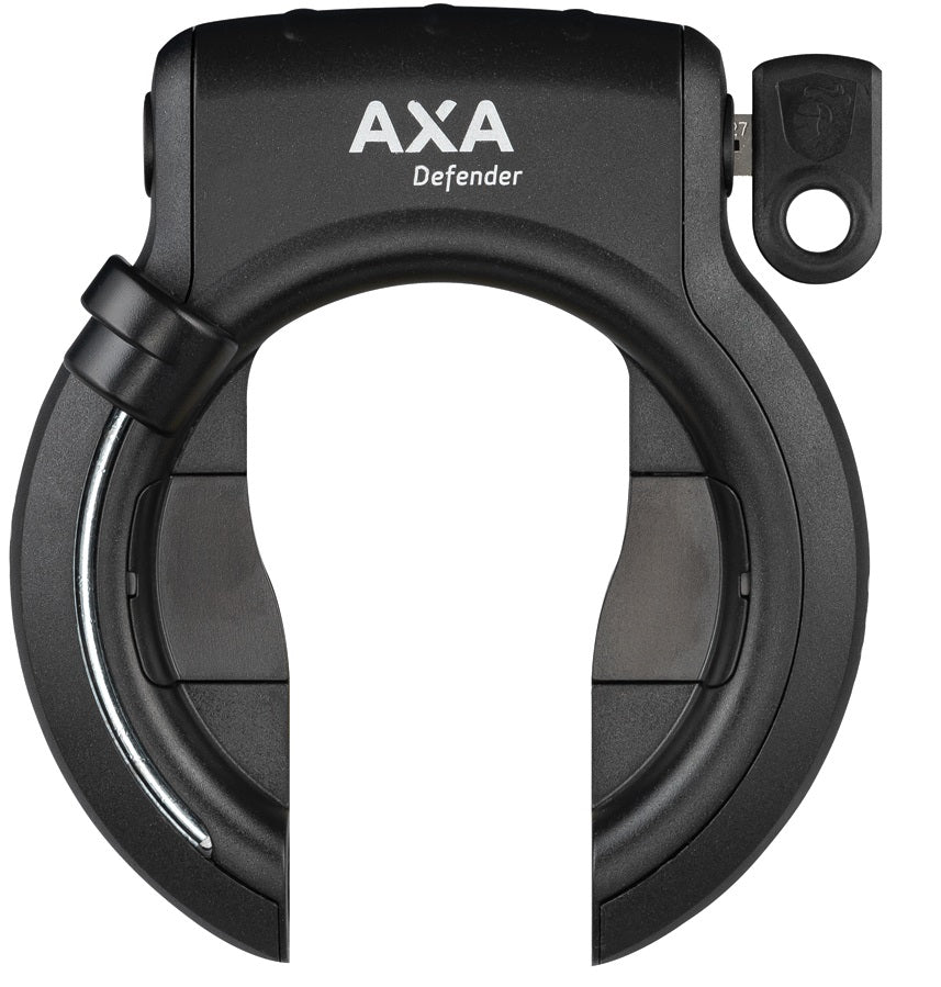 Axa Ringslot Defender Retractable zwart
