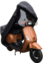Ds covers scooterhoes cup met windscherm - large