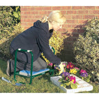 Draper tools vouwbare tuinbank kniebank groen ijzer 64970