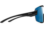 Smith bril wildcat matte black chromapop polarized blue mirror