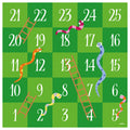 Achoka Speelkleed Slangen en Ladders, 200x200cm