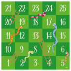Achoka Speelkleed Slangen en Ladders, 200x200cm