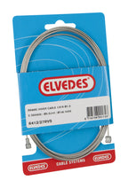 Elvedes rem-binnenkabel rvs 2-nippels 2.35m