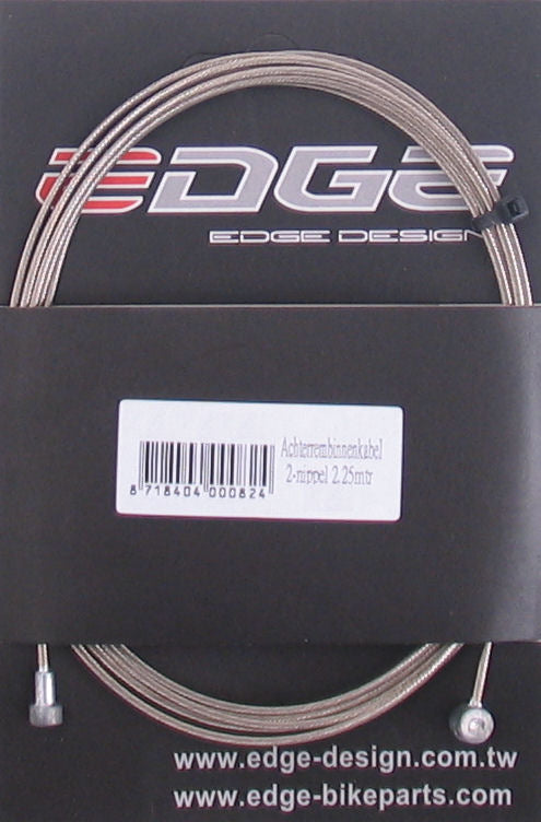 Edge rem binnenkabel 2250 mm met 2 nippels