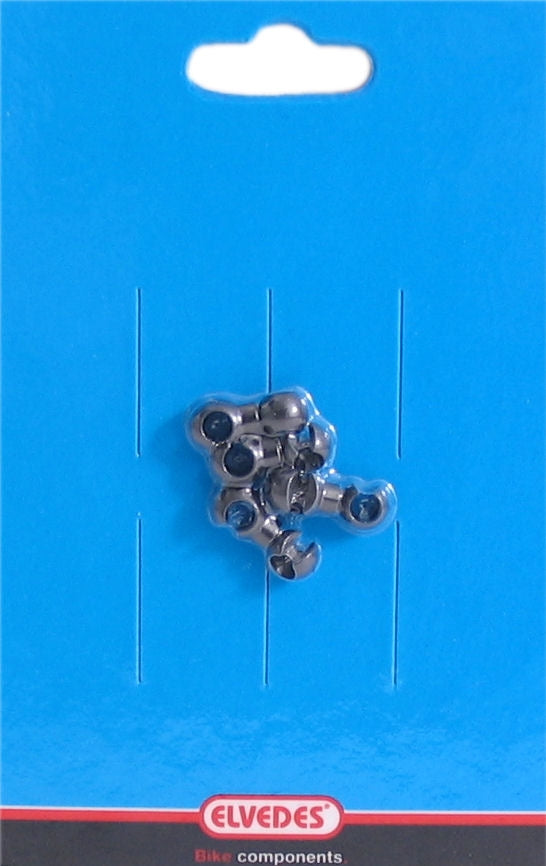 Elvedes roteerhaken 4,3-5mm pvc zwart (4x) cp2015141