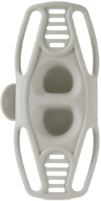 bone collection telefoonhouder bone bike tie 3 voor stuurpenbevestiging grijs
