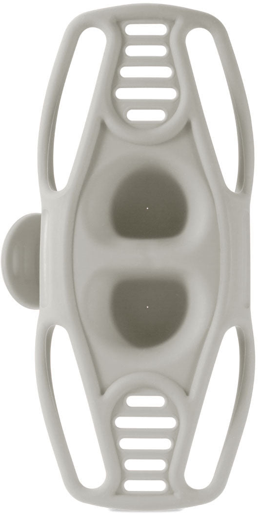 bone collection telefoonhouder bone bike tie 3 voor stuurpenbevestiging grijs