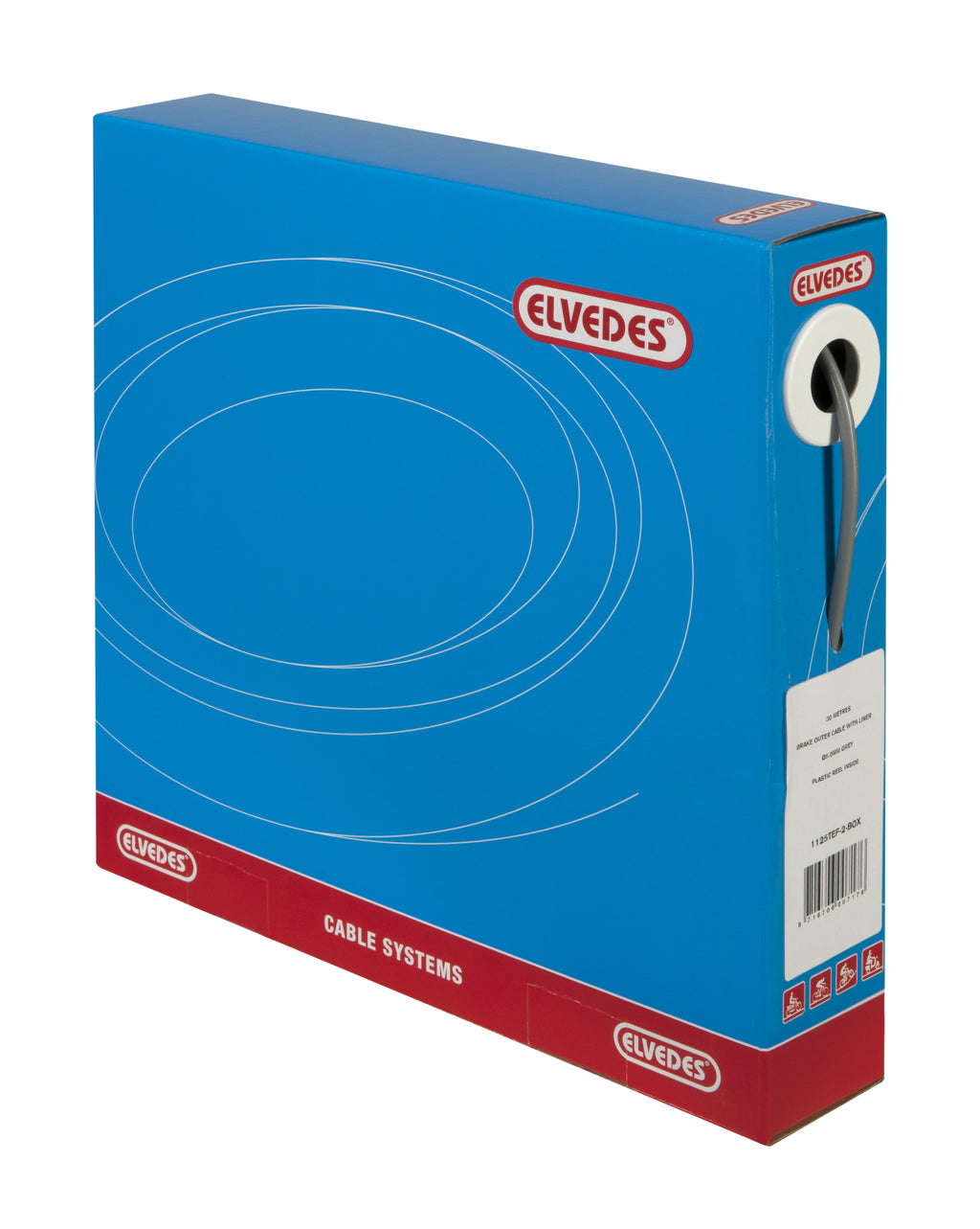 Rem buitenkabel met voering 30 meter Ø5,0mm -