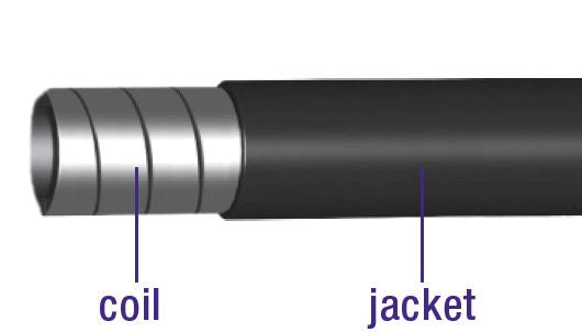 Rem buitenkabel zonder voering 30 meter Ø5,0mm -