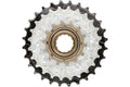 Sunrace freewheel 6 speed 14-28t zink in doosje