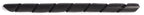 Elvedes spiraalwikkelslang ø4mm bundel 3-8 mm (10 meter) - zwart
