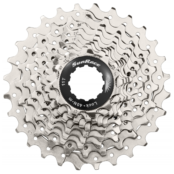 SunRace cassette 11-32t 10 speed metallic