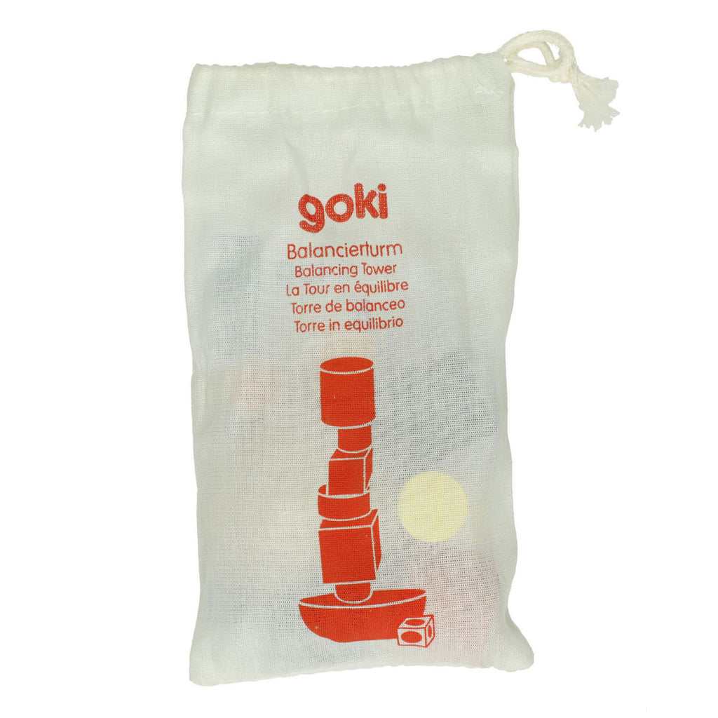Goki balansspel in zak