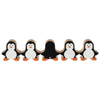 Goki houten stapelspel pinguin