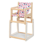 Goki houten poppenstoel met tafel 2in1