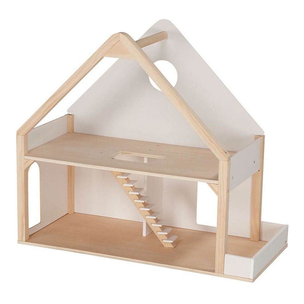 Goki houten poppenhuis met 2 verdiepingen