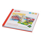 Goki magnetisch legpuzzelboek brandweer, 40st.