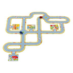 goki vloerpuzzel wegen met 2 voertuigen, 47st.