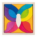 Goki houten bouwstenen vlinder mariposa, 11dlg.