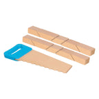 Goki houten zaag en bouwblokken met klittenbandverbinding, 11dlg.