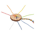 Goki houten vlecht disc armbanden maken knutselset