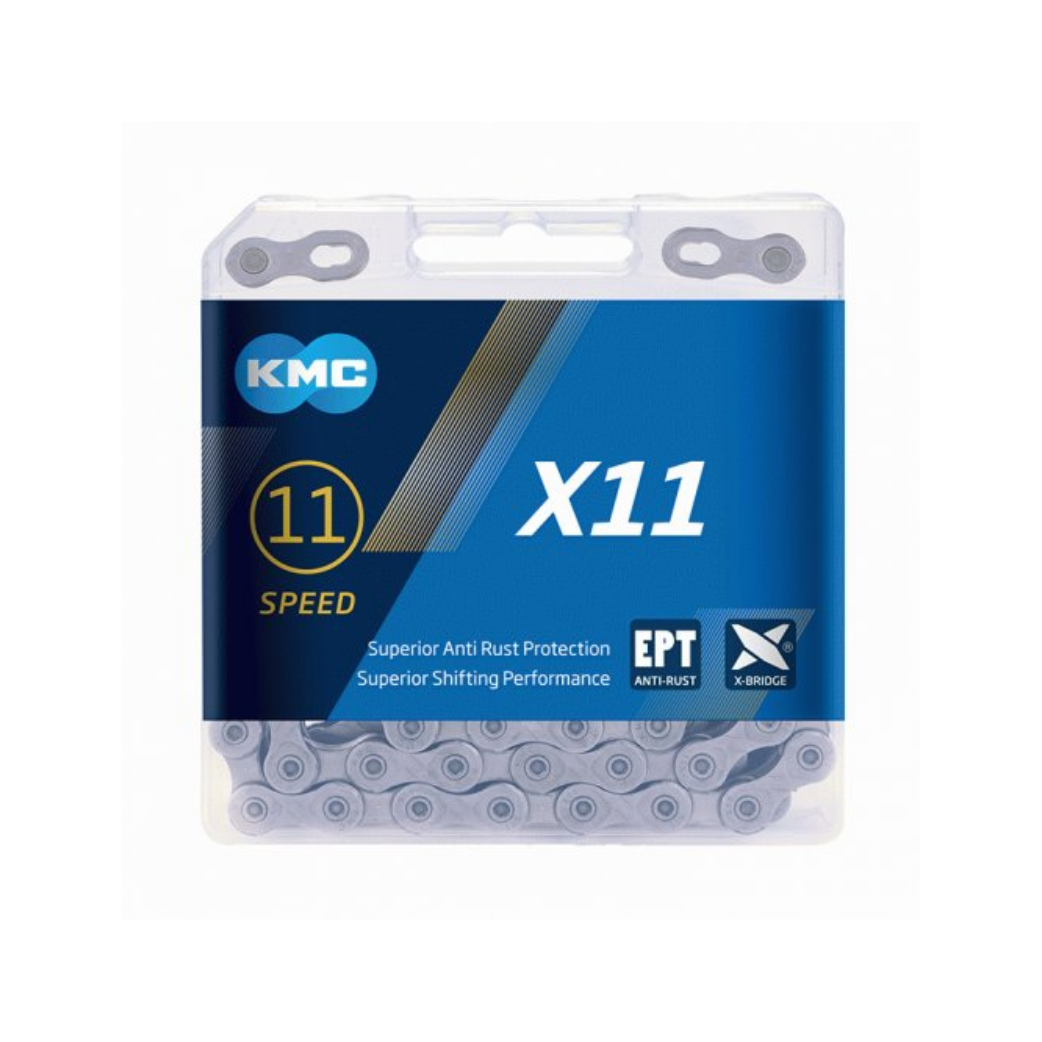KMC X11 EPT Fietsketting - 118 schakels - Grijs