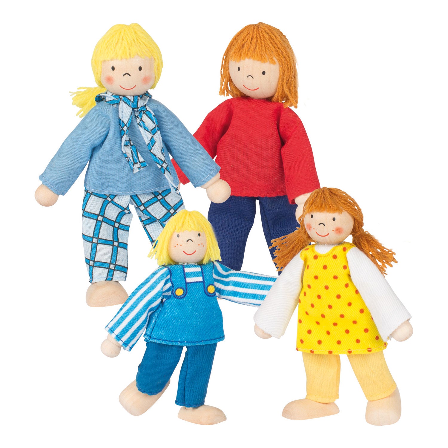 Goki poppenhuis familie