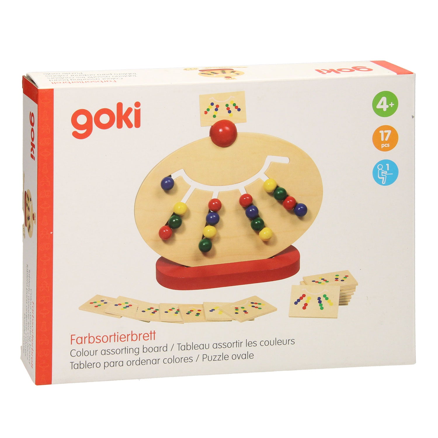 Goki kleuren sorteerspel