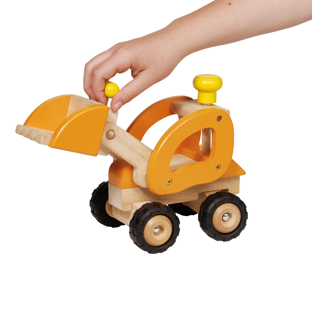 Goki houten graafmachine