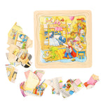 Goki Houten Lagenpuzzel Mijn dag