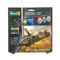 Revell model set - ah-64a apache 56dlg. - incl. basiskleuren verf