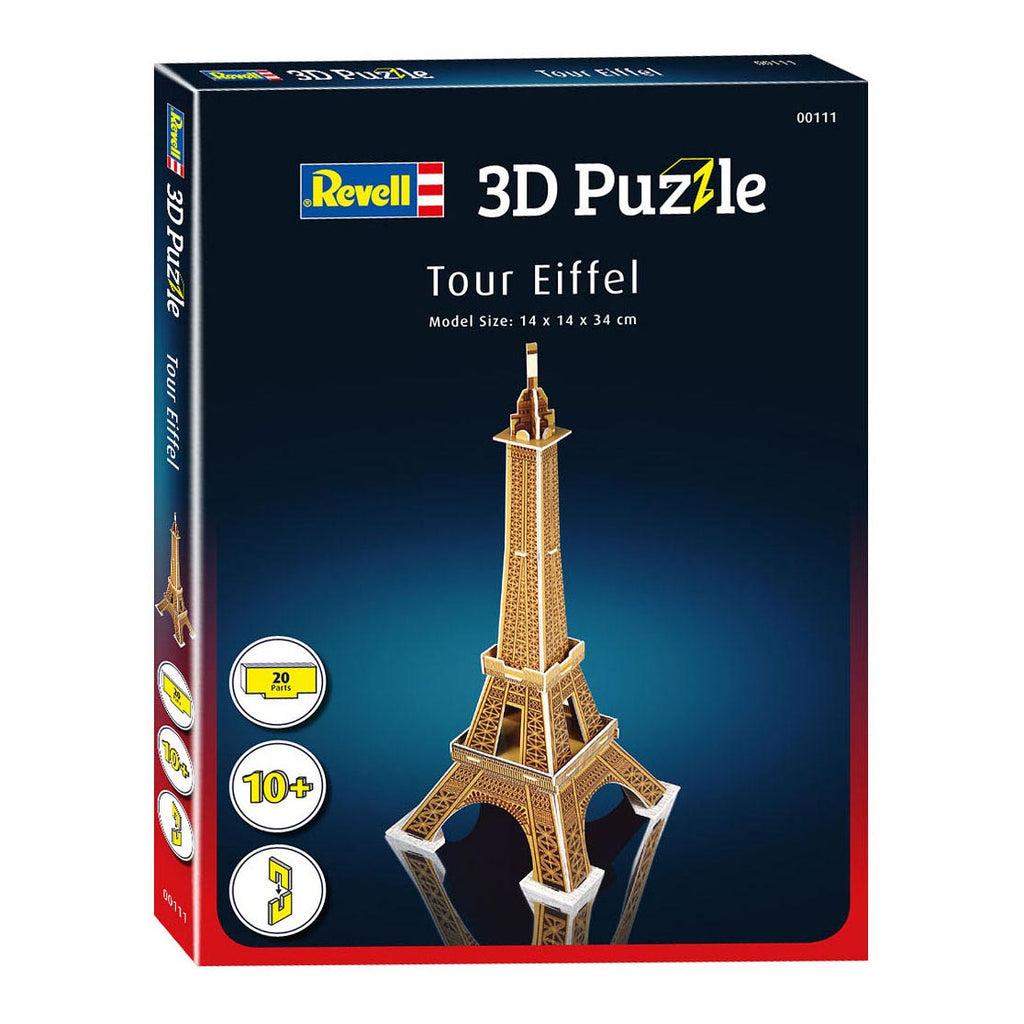 Revell 3d puzzel bouwpakket - eiffel tower 20st.