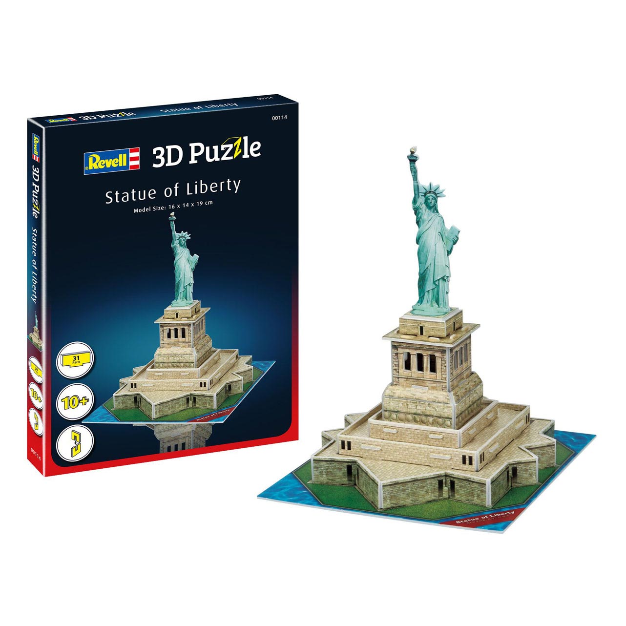Revell 3d puzzel bouwpakket - statue of liberty 31st.