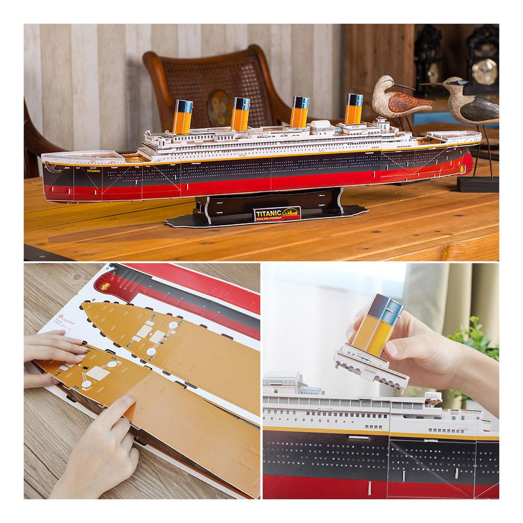 Revell 3d puzzel bouwpakket - rms titanic 113st.