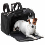 FLAMINGO FLAMINGO Huisdierendraagtas Trolley Norton 54x25,5x36,5 cm zwart
