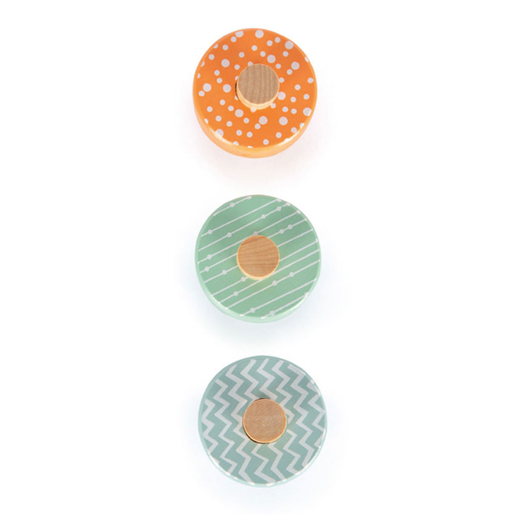 Small foot - houten knikkerbaan dieren pastel