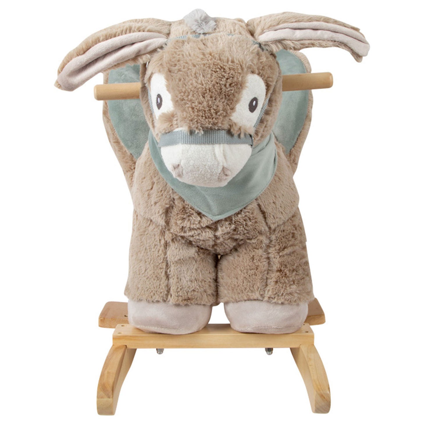 Small foot - houten hobbel ezel met stoel